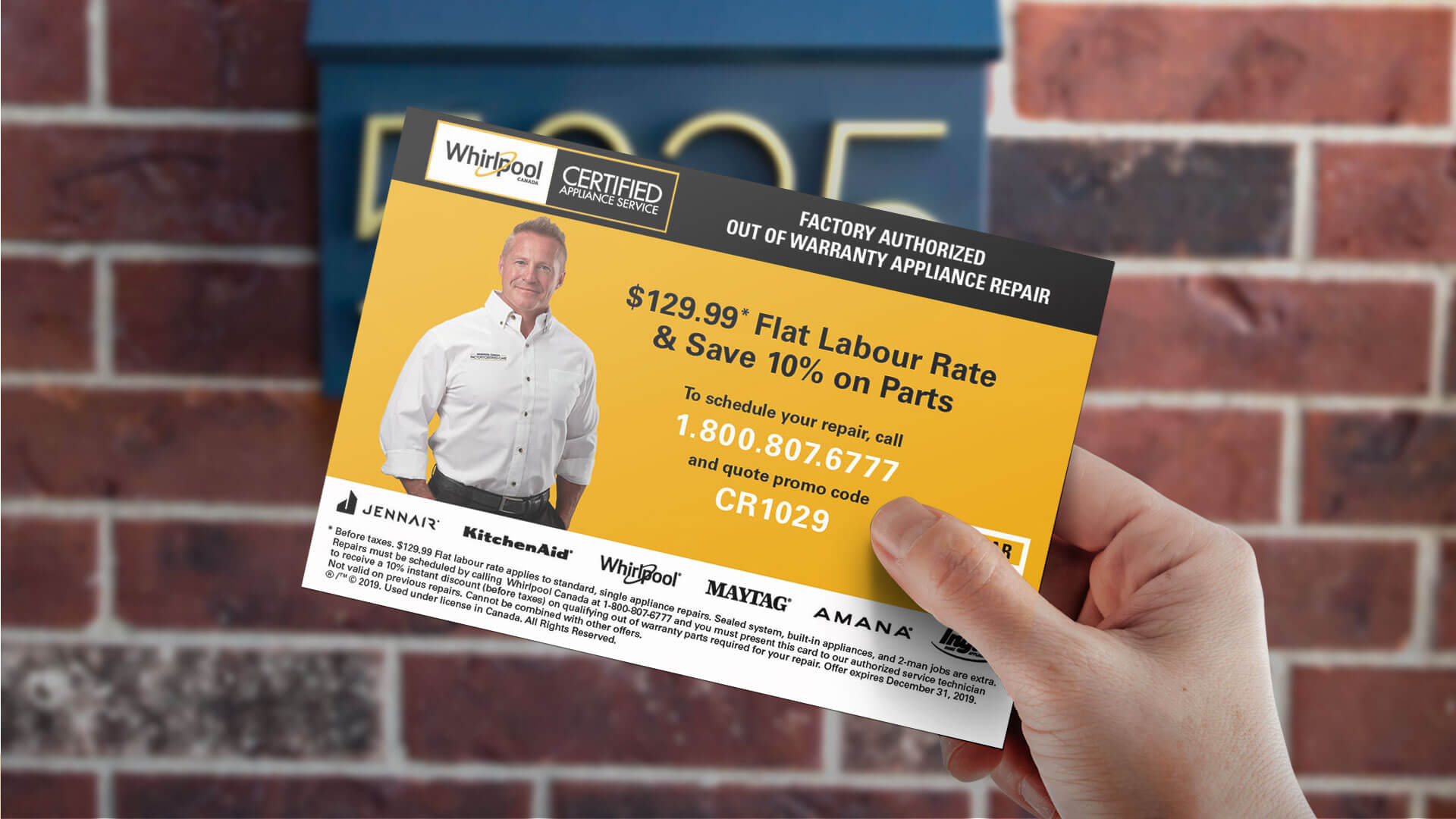 WHIRLPOOL CANADA | Warranty Card